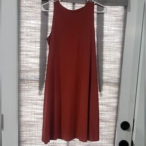 C Est 1946 orange rust dress  XS